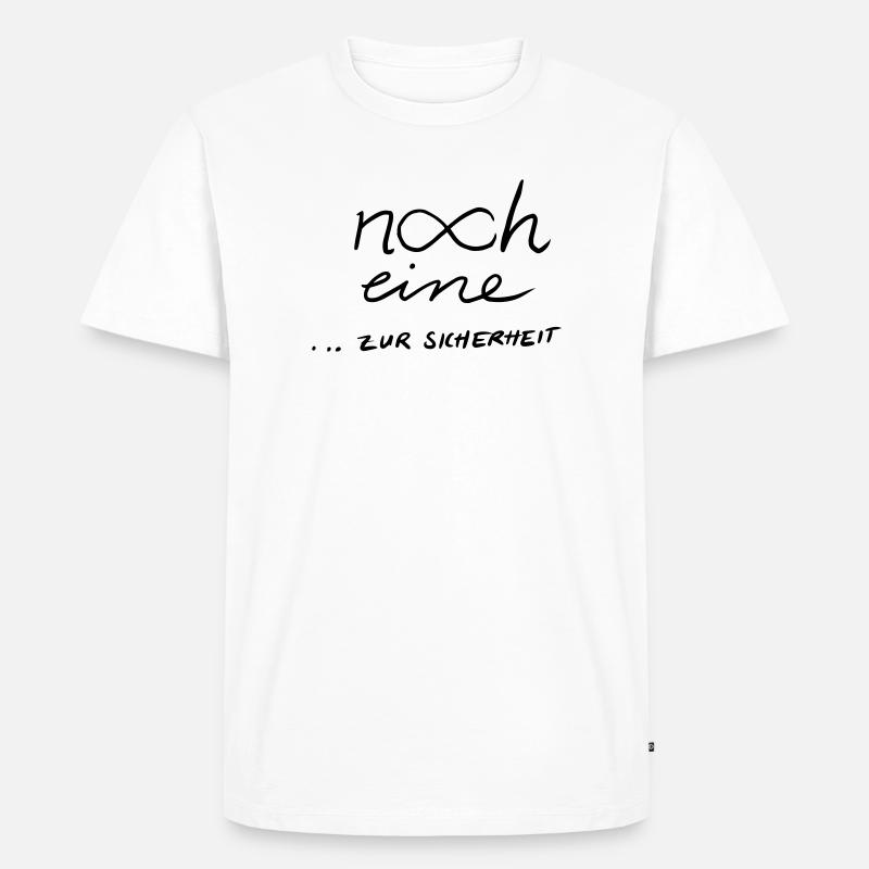 Noch eine...zur Sicherheit 2 - Männer Premium Bio T-Shirt - Weiß