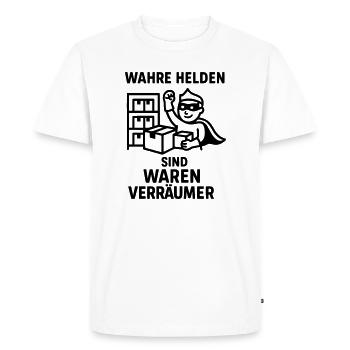 Étaient des héros des Clearers - T-shirt Premium bio Homme - blanc - Devant - Nico (187cm)