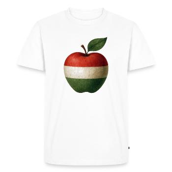 Hongrie - T-shirt Premium bio Homme - blanc - Devant - Nico (187cm)