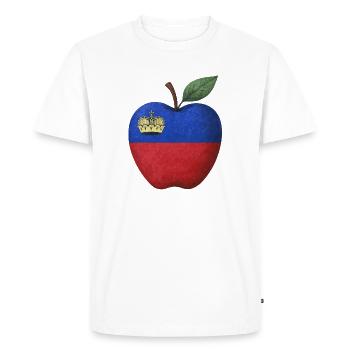 Liechtenstein - T-shirt Premium bio Homme - blanc - Devant - Nico (187cm)