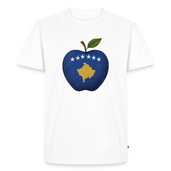 Kosovo - T-shirt Premium bio Homme - blanc - Devant - Nico (187cm)