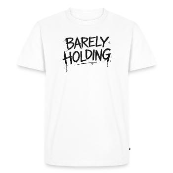 Presque pas de graffitis - T-shirt Premium bio Homme - blanc - Devant - Nico (187cm)