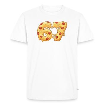 67 Pizza Meme Humour de l’amoureux de la cuisine italienne - T-shirt Premium bio Homme - blanc - Devant - Nico (187cm)