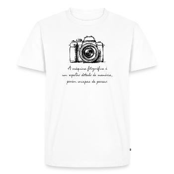 Photography Beyond Techinique - Men's Premium Organic T-Shirt - white - Front - Nico (187cm)