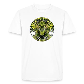 Créature de la nature des arbres - T-shirt Premium bio Homme - blanc - Devant - Nico (187cm)