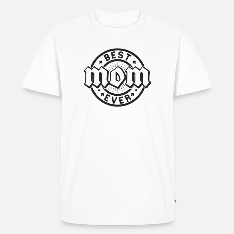 Bester Faustabzeichen aller Zeiten - Männer Premium Bio T-Shirt - Weiß