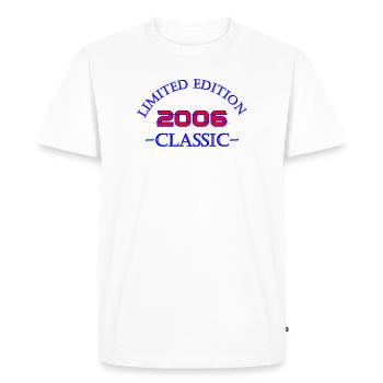 2006 Classic Limited Edition - Men's Premium Organic T-Shirt - white - Front - Nico (187cm)