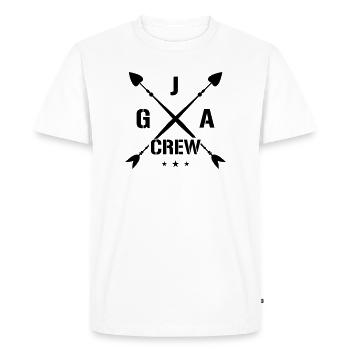 Bachelor Crew Bachelor Party - Men's Premium Organic T-Shirt - white - Front - Nico (187cm)