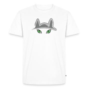 Katzi - T-shirt Premium bio Homme - blanc - Devant - Nico (187cm)