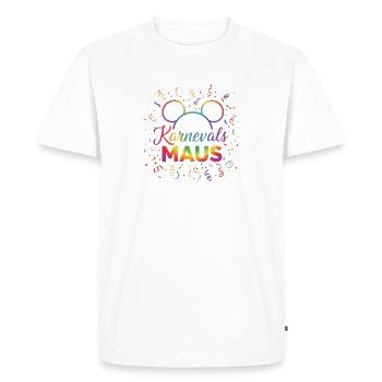 Carnival Mouse - Men's Premium Organic T-Shirt - white - Front - Nico (187cm)
