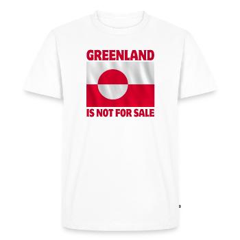 Greenland, Greenland, Arctic, Nuuk - Men's Premium Organic T-Shirt - white - Front - Nico (187cm)
