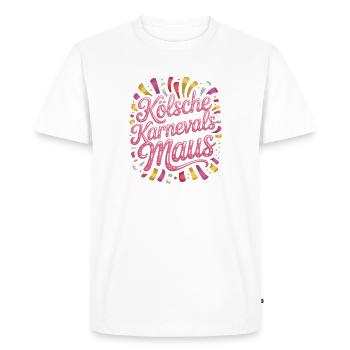 Cologne Carnaval Mouse Cologne Carnaval Cologne Mouse - T-shirt Premium bio Homme - blanc - Devant - Nico (187cm)