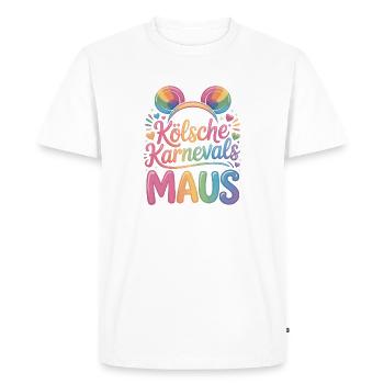 Cologne Carnaval Mouse Cologne Carnaval Cologne Mouse - T-shirt Premium bio Homme - blanc - Devant - Nico (187cm)