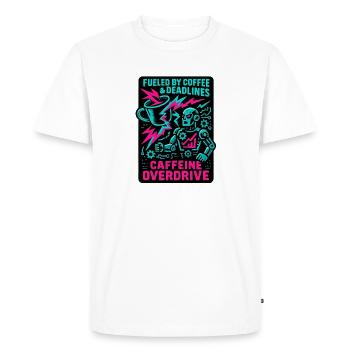 Telecommuting - telecommuting - Full Remote - Men's Premium Organic T-Shirt - white - Front - Nico (187cm)