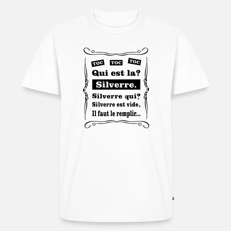 Toc toc toc - T-shirt Premium bio Homme - blanc