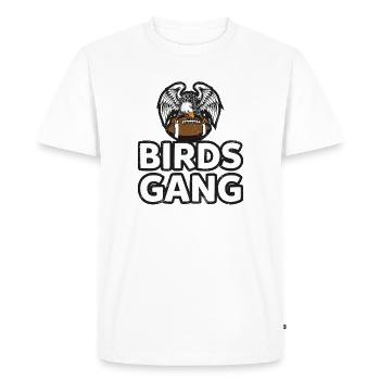 Eagles go - Men's Premium Organic T-Shirt - white - Front - Nico (187cm)