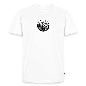 Bear – Nordic Wildlife - Men's Premium Organic T-Shirt - white - Front - Nico (187cm)