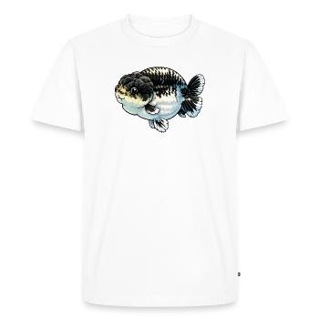 Grade Belle Kirin Femelle Reine Lionne QG de Ranchu - T-shirt Premium bio Homme - blanc - Devant - Nico (187cm)