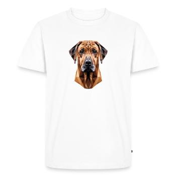 Rhodesian Ridgeback Hunting Dog Dogs Pride Ridgeback - Men's Premium Organic T-Shirt - white - Front - Nico (187cm)