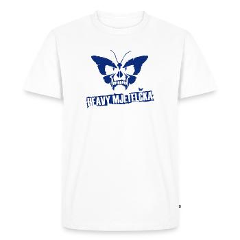 MJETELČKA LOURDE - T-shirt Premium bio Homme - blanc - Devant - Nico (187cm)
