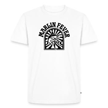Marlin Fever - T-shirt Premium bio Homme - blanc - Devant - Nico (187cm)