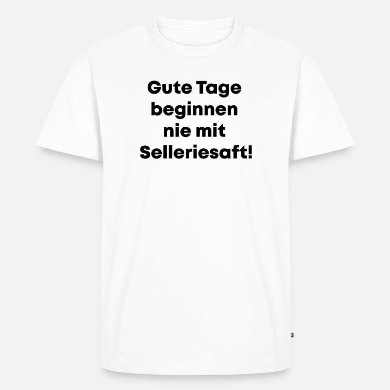 Neues von den Problämzonen - Männer Premium Bio T-Shirt - Weiß