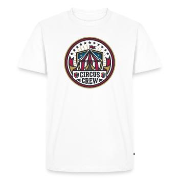 Cirque pour enfants drôles de l’équipe du cirque - T-shirt Premium bio Homme - blanc - Devant - Nico (187cm)