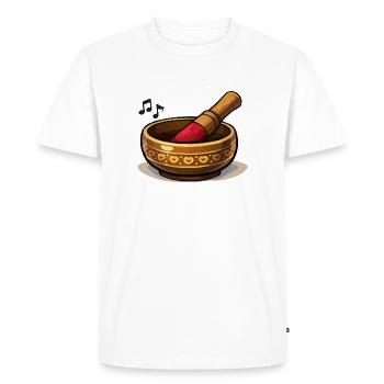 Heart Mortar Kitchen Magic - Men's Premium Organic T-Shirt - white - Front - Nico (187cm)
