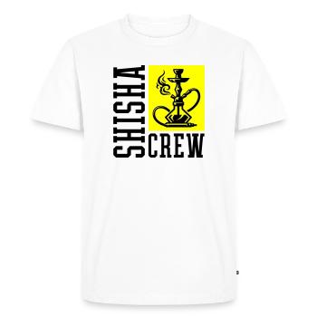 Équipe Shisha - T-shirt Premium bio Homme - blanc - Devant - Nico (187cm)