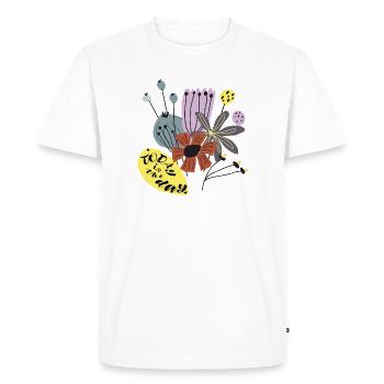 Today is the day - Men's Premium Organic T-Shirt - white - Front - Nico (187cm)