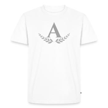 A - T-shirt Premium bio Homme - blanc - Devant - Nico (187cm)