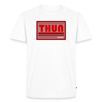 Thun Bernese Oberland - T-shirt Premium bio Homme - blanc - Devant - Nico (187cm)