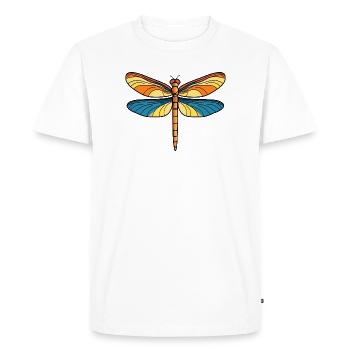 Cerf-volant Aile Solaire - T-shirt Premium bio Homme - blanc - Devant - Nico (187cm)