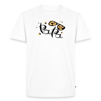 Cool dad - Men's Premium Organic T-Shirt - white - Front - Nico (187cm)