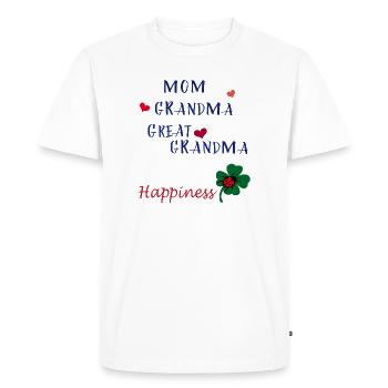 Maman - T-shirt Premium bio Homme - blanc - Devant - Nico (187cm)