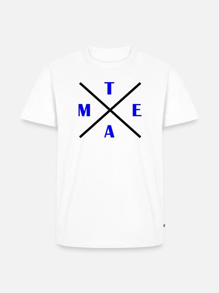 kreuz_team- - T-shirt Premium bio Homme - blanc