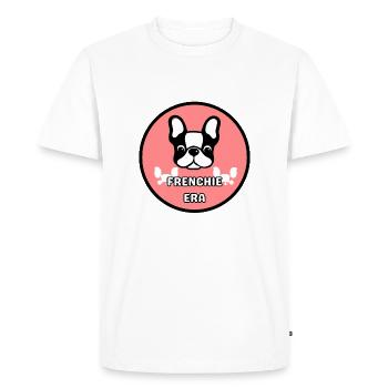 Ère Frenchie - T-shirt Premium bio Homme - blanc - Devant - Nico (187cm)