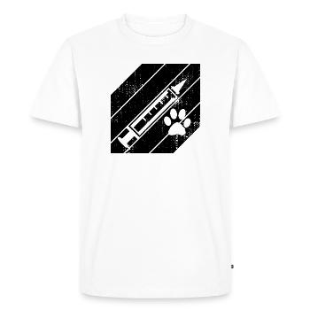 Syringe - Men's Premium Organic T-Shirt - white - Front - Nico (187cm)