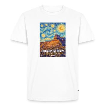 Guadalupe Mountains National Park, Texas - Men's Premium Organic T-Shirt - white - Front - Nico (187cm)