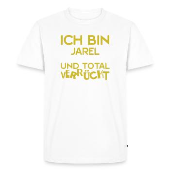 Jarel - T-shirt Premium bio Homme - blanc - Devant - Nico (187cm)