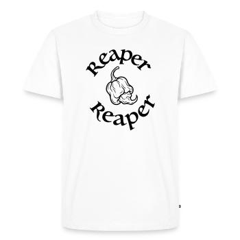 Carolina Reaper - Men's Premium Organic T-Shirt - white - Front - Nico (187cm)