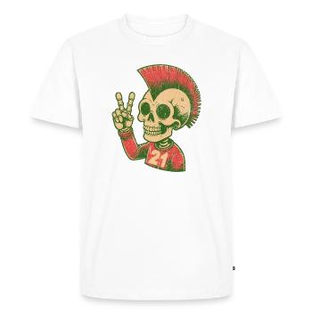 21 amed punk amedspor taraftar cool diyarbakir - T-shirt Premium bio Homme - blanc - Devant - Nico (187cm)