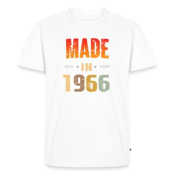 Grandpa Limited Edition Humor Anniversary 60 - Men's Premium Organic T-Shirt - white - Front - Nico (187cm)