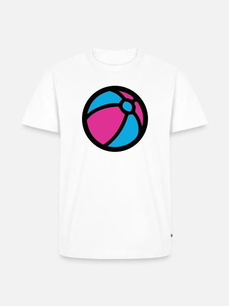 Water Polo Beach Summer Icon - Men's Premium Organic T-Shirt - white