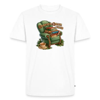 Chapter Chair Club - Men's Premium Organic T-Shirt - white - Front - Nico (187cm)