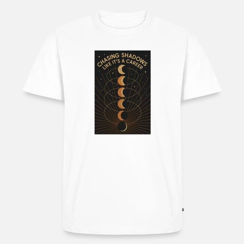 Shadow Hunt | Solar eclipse - Men's Premium Organic T-Shirt - white