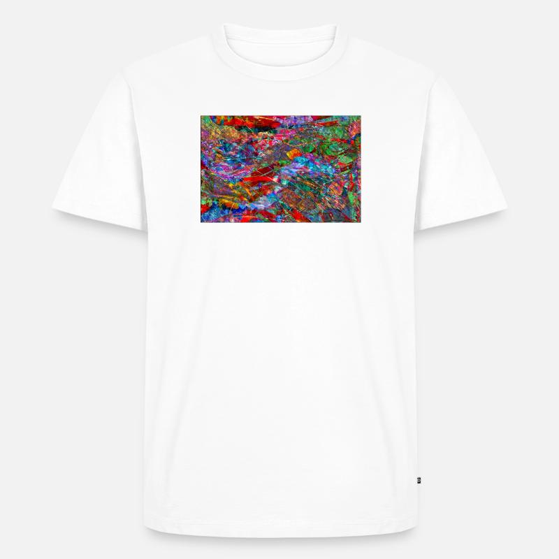 Dissonanz - Männer Premium Bio T-Shirt - Weiß