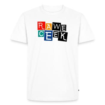 RAWE CEEK RACE WEEK FORMULA WEEKEND F1 - Men's Premium Organic T-Shirt - white - Front - Nico (187cm)