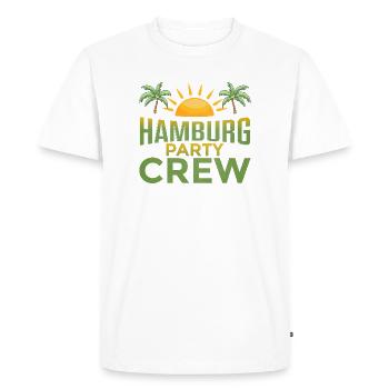 Équipe de la fête de Hambourg - T-shirt Premium bio Homme - blanc - Devant - Nico (187cm)
