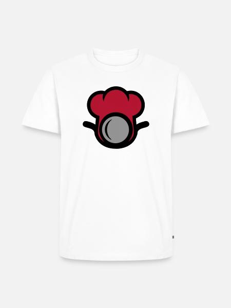 Chef's Hat Restaurant Chef Catering - Men's Premium Organic T-Shirt - white